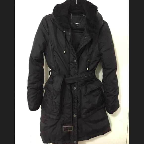 dkny down coat